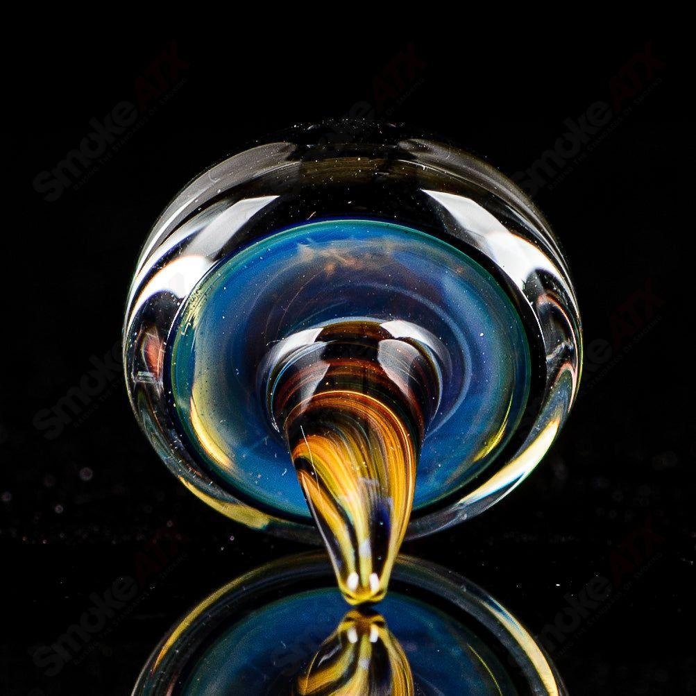 Galactic Spike Topper Indo Glass - Smoke ATX