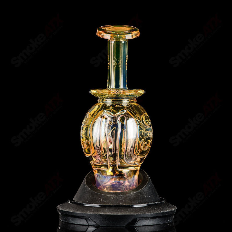 Fumed Orb (No.1 w/ COA) Peak Pro Top Avant Garde Glass - Smoke ATX