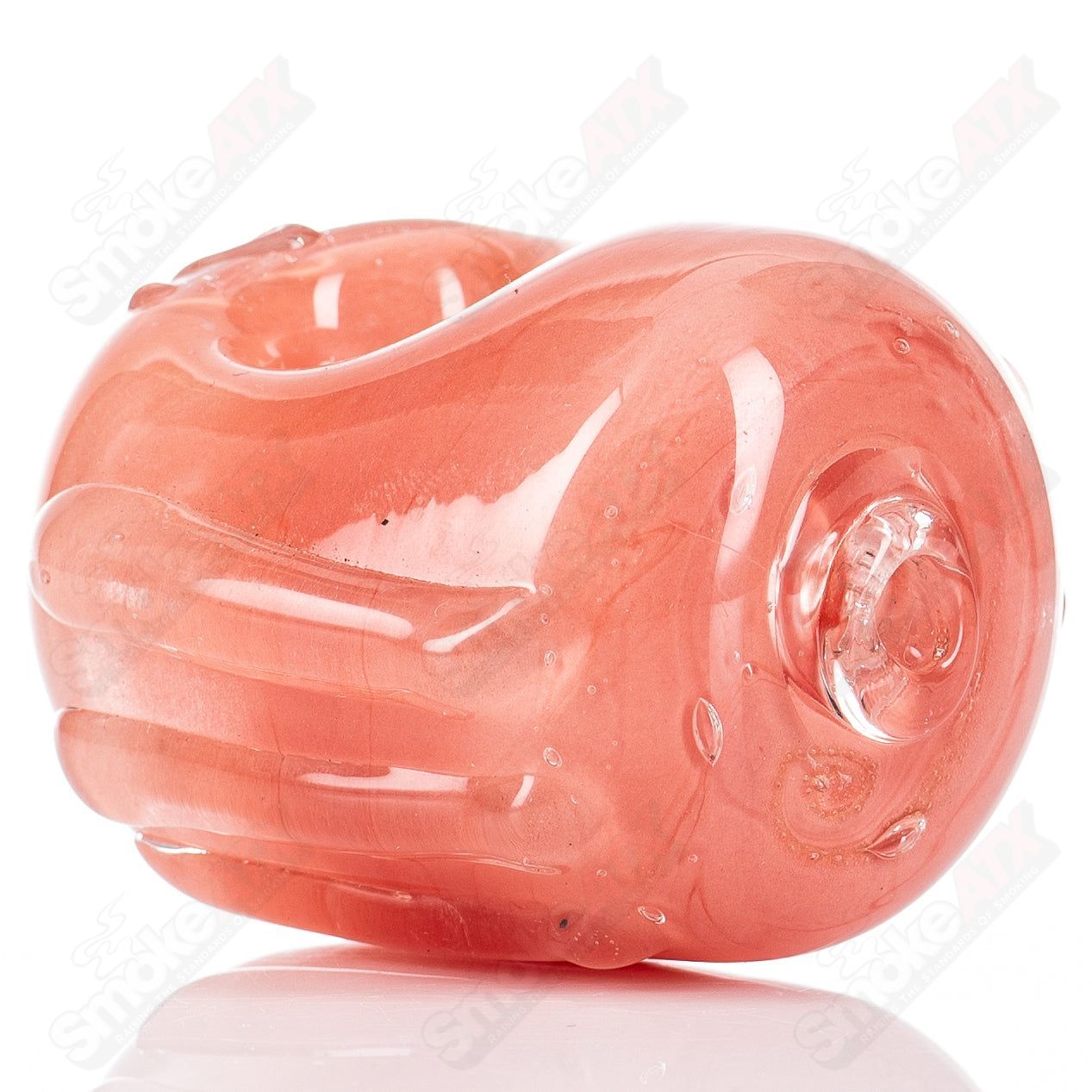 Fat Bean Pipe (Guava) Glass by Nobody - Smoke ATX 
