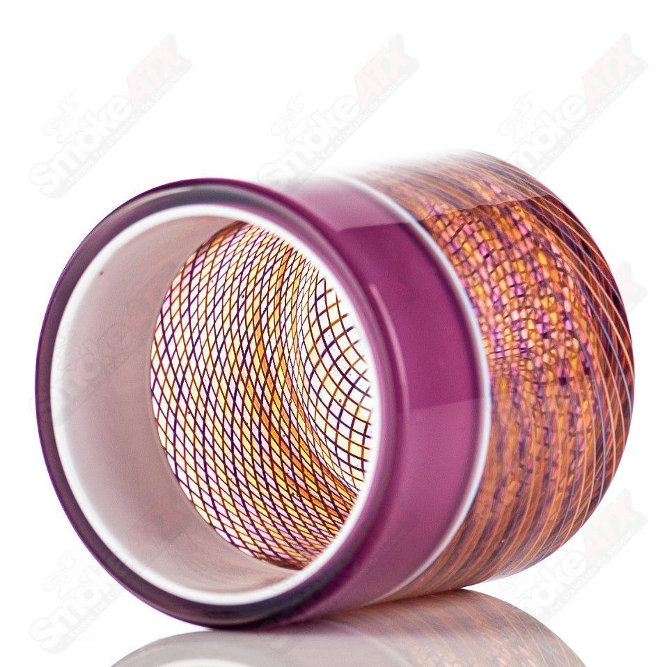 Reticello Glass Stash Jar Dosa - Smoke ATX