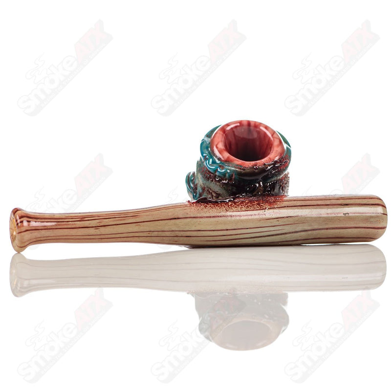 Zombie Sidecar w/ Glow Eyes Dry Pipe Ghost Glass - Smoke ATX
