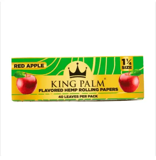 Orange 1 1/4 Hemp Rolling Papers King Palm - Smoke ATX 