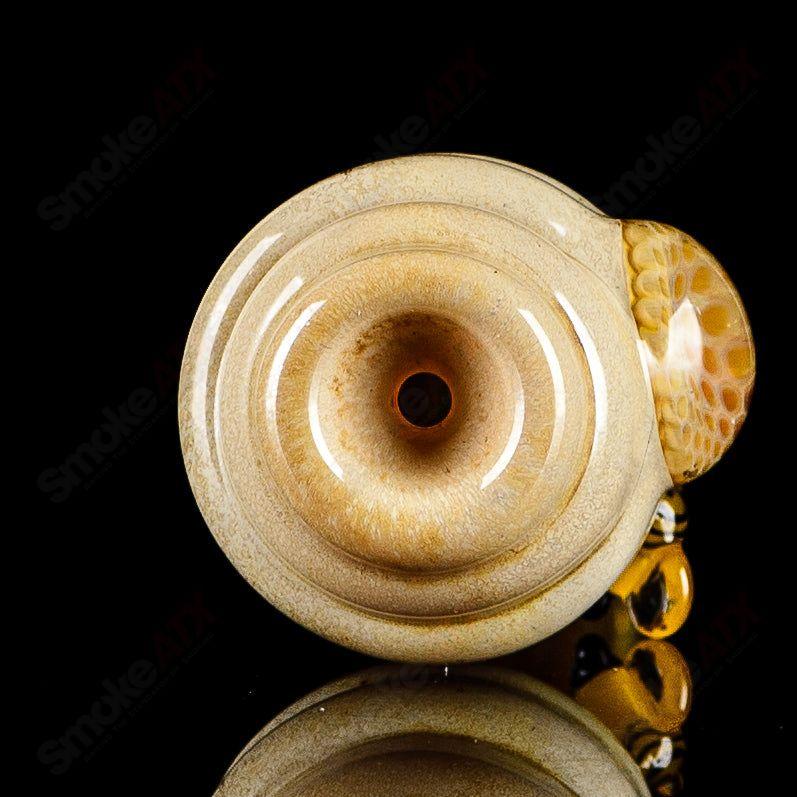 Beehive Honeycomb Chillum Joe P Glass - Smoke ATX