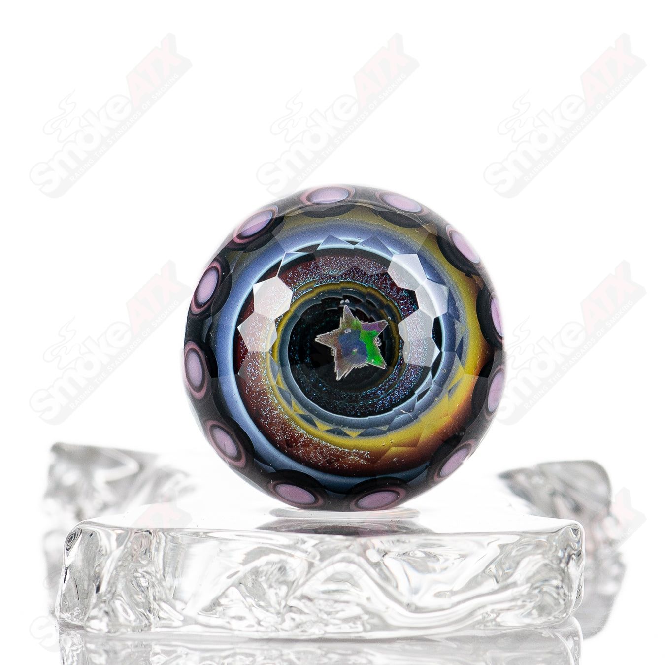 Opal Star Marble Pauly 2 Finger - Smoke ATX 