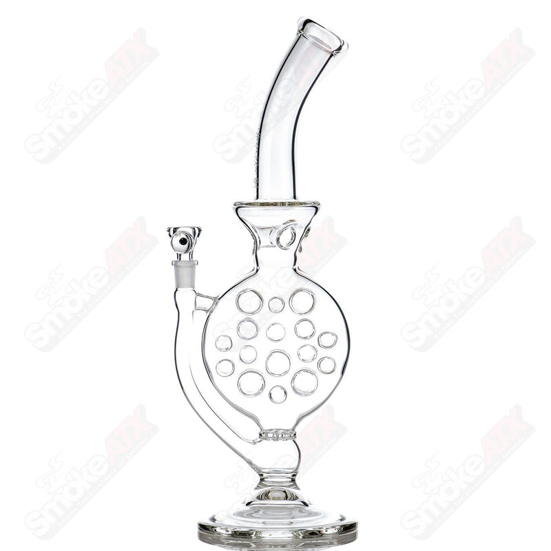 Swiss Perc Full-Size Side Feeder w/ Triple Donut Crown - Smoke ATX