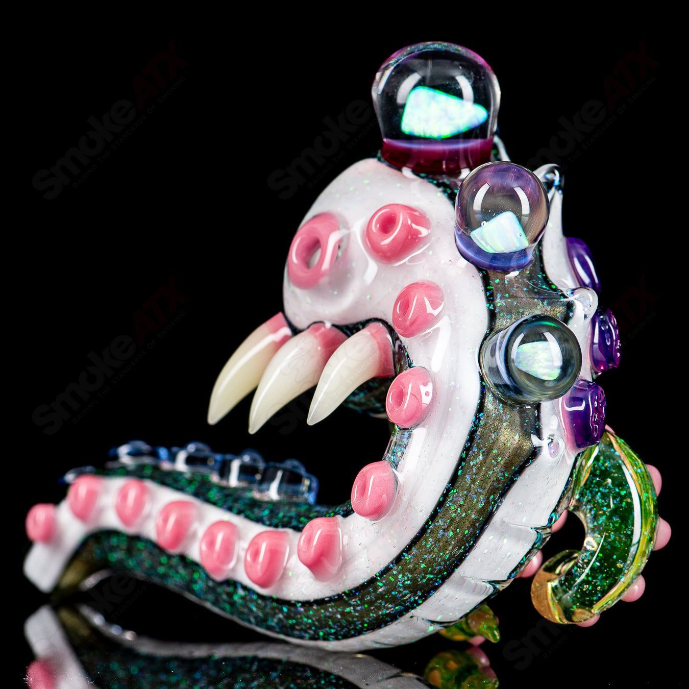 Dichro Monster Sherlock (Signed 3 - 2024) by Harold Ludeman x SALT - Smoke ATX