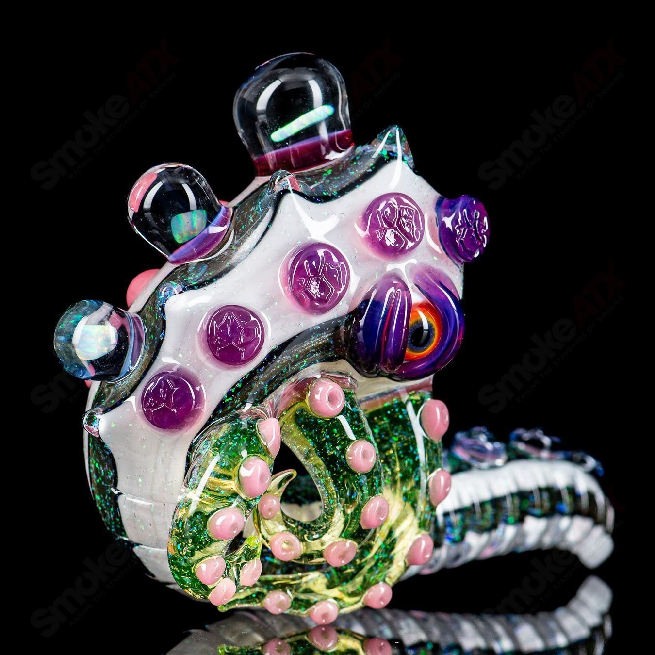 Dichro Monster Sherlock (Signed 3 - 2024) by Harold Ludeman x SALT - Smoke ATX