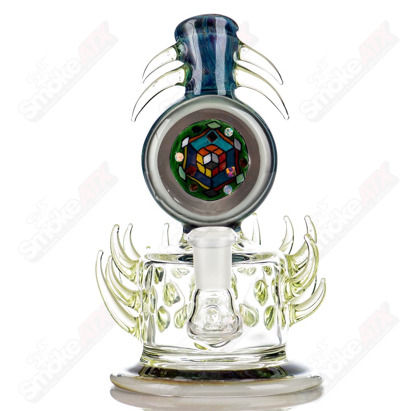 Disc Rig (Lime/Purple) Freeek Glass - Smoke ATX