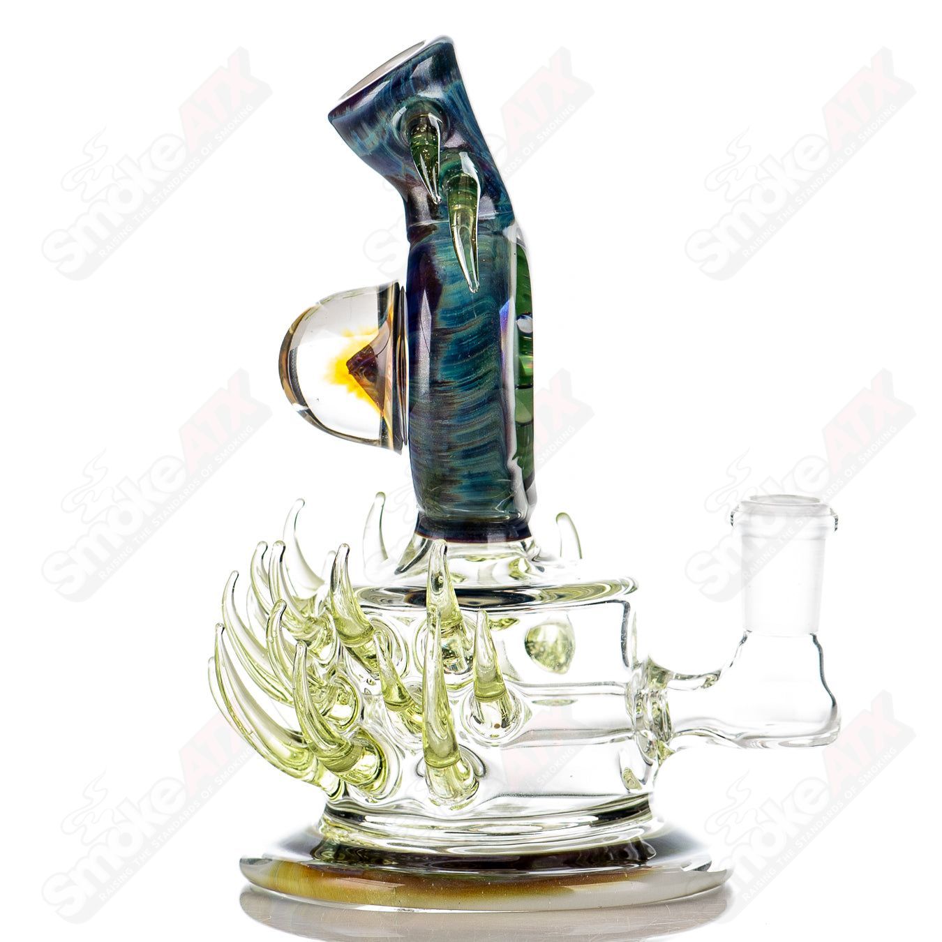 Disc Rig (Lime/Purple) Freeek Glass - Smoke ATX