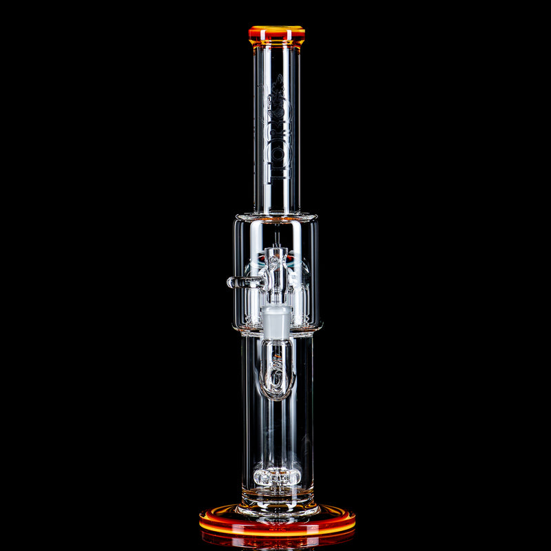 14mm Circ to 13 Arm Perc w Reversal Sections by Toro Glass