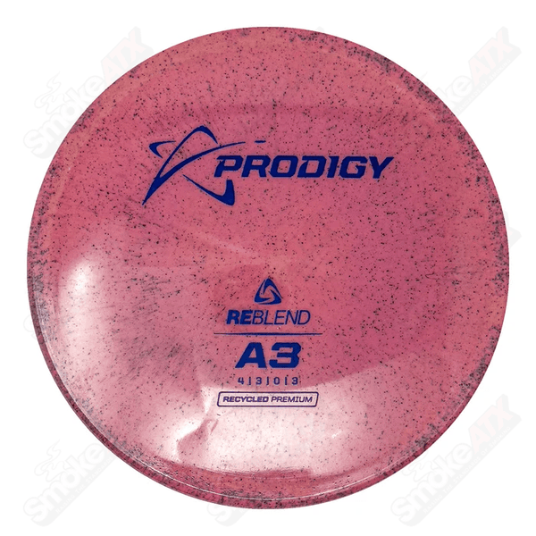 170-174g Pink A3 Approach Disc - Reblend Plastic Prodigy Disc - Smoke ATX 