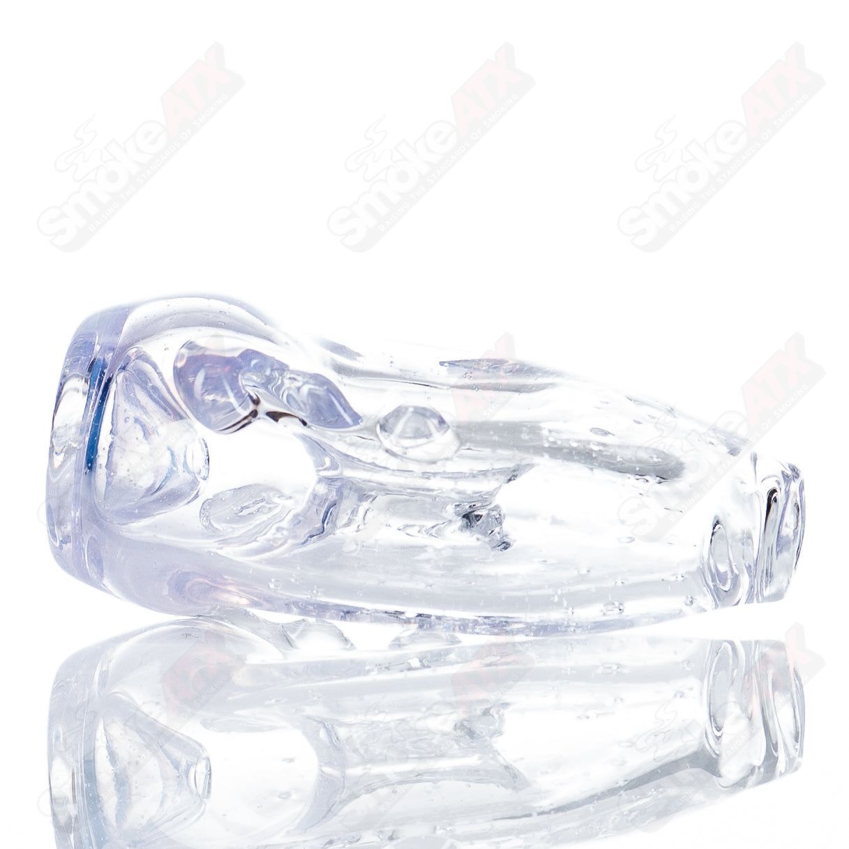 Donut Chillum Glass by Nobody - Smoke ATX