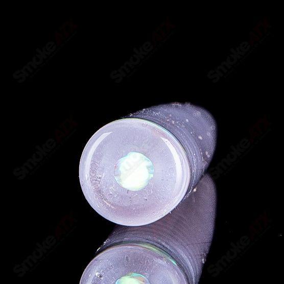 #2 Opal Accent Spiral Poker Tool Sovereignty Glass - Smoke ATX