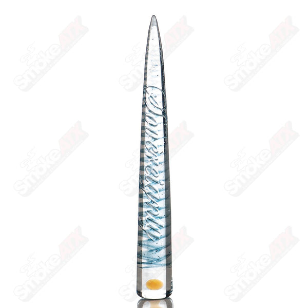 #3 Opal Accent Spiral Poker Tool Sovereignty Glass - Smoke ATX