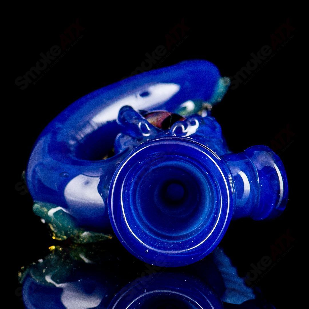 #5 Octopus Chillum by Mako Glass - Smoke ATX 