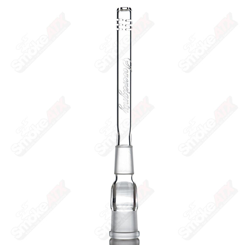 18/18mm 5"  Slitted Downstem Sovereignty Glass - Smoke ATX