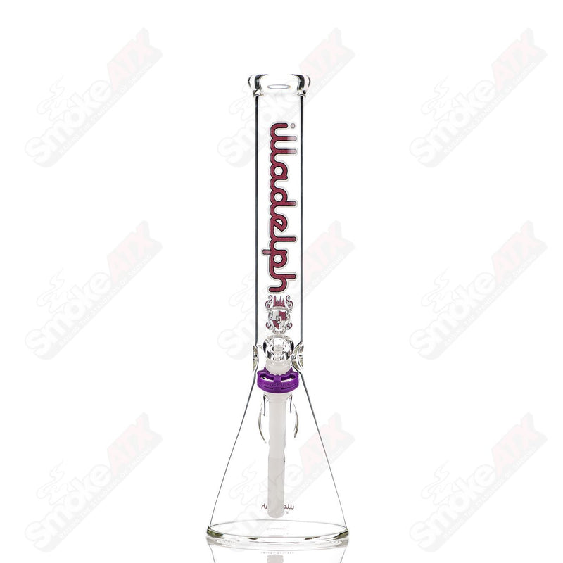 17" 5mm (Purple) Short Beaker Illadelph - Smoke ATX