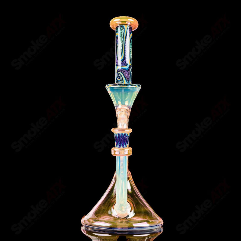 1 of 1 Fume Swiss Oiler Rig Collab W/ Ease Glass - Smoke ATX