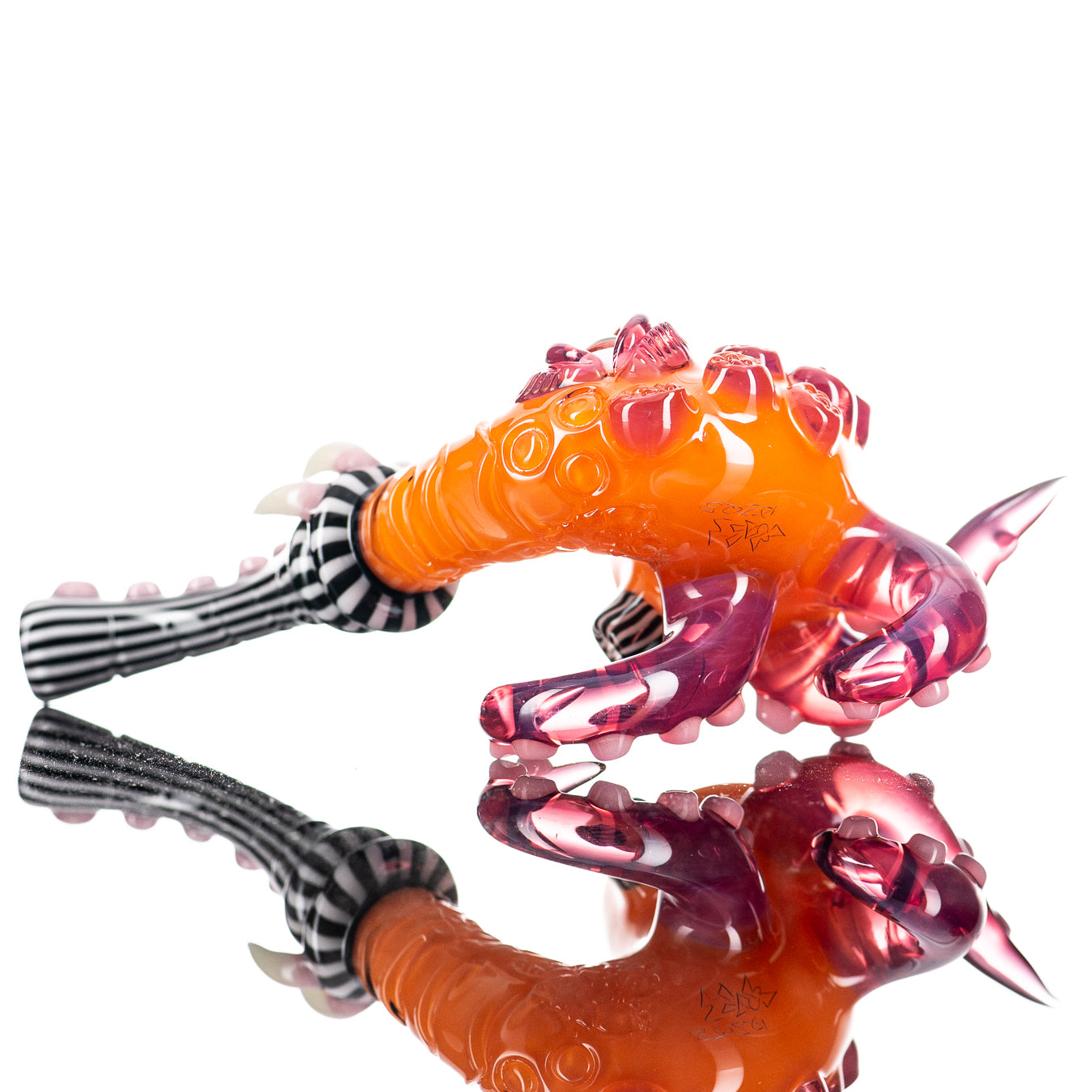 Orange Crayon, Black and White Lines, telemagenta, Sherlock  JMASS X SALT