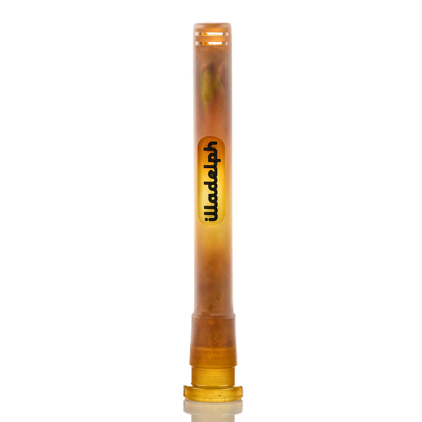 Illadelph Hura Coil Downstem (Frosted Golden Orange w/ Gold Label) - Smoke ATX