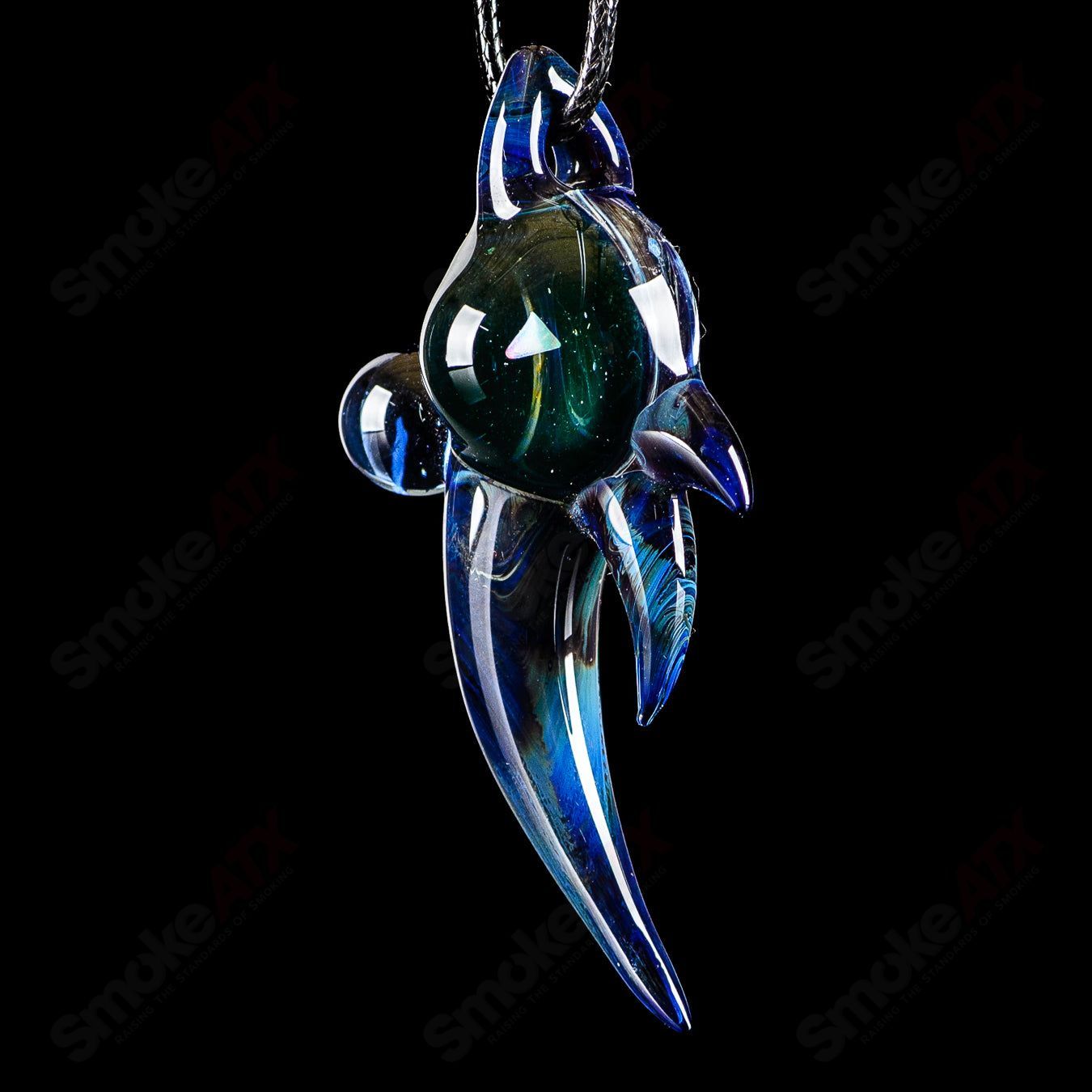 #6 Amulet Pendant Dosh Glass - Smoke ATX