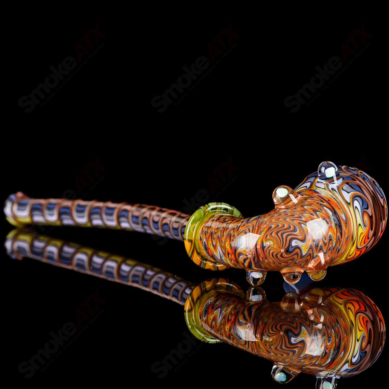 #2 Worked Color Gandalf Katy Wright Glass - Smoke ATX