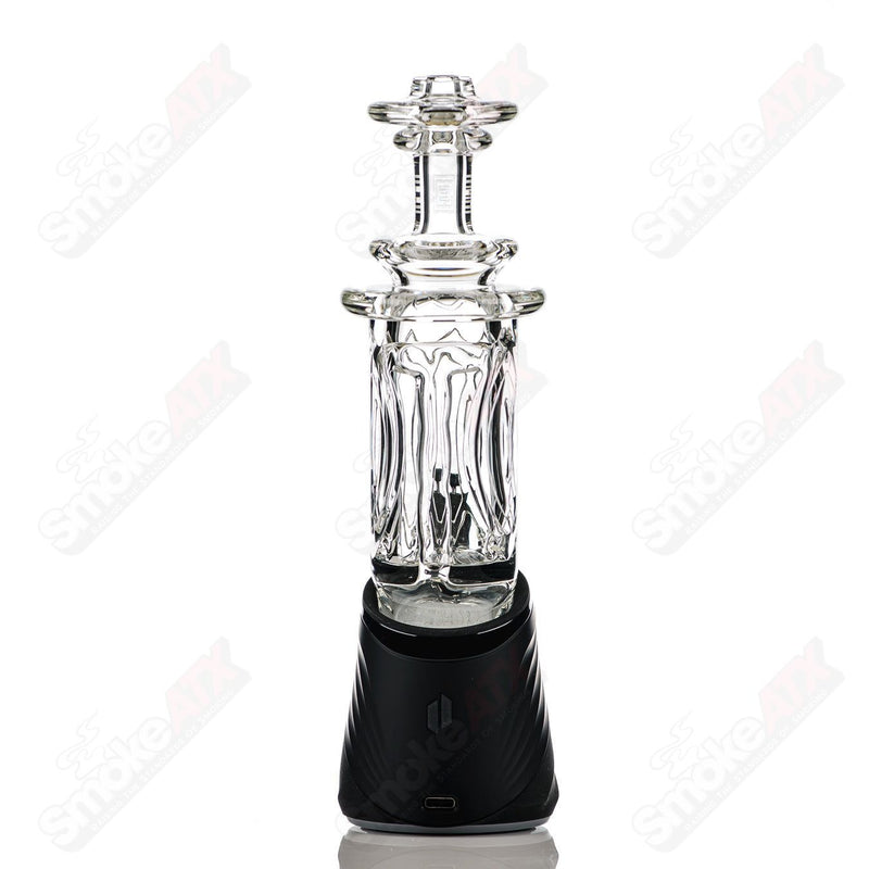 Clear Columnar Peak Pro Top Avant Garde Glass - Smoke ATX