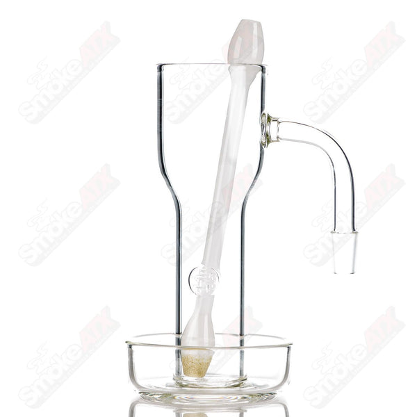 Clear Slurpin Mug w/ Q-Tip Straw Surf Rat Glass - Smoke ATX