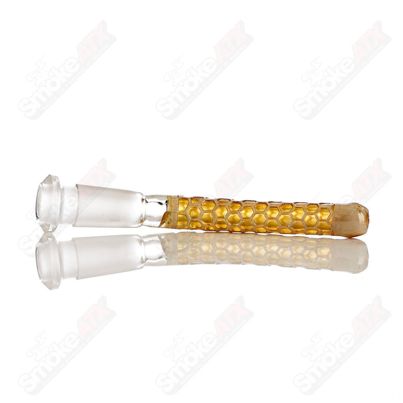 Amber Honeycomb Lamp Set Joe P Glass - Smoke ATX