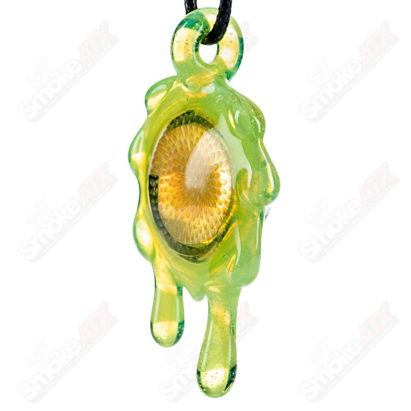 Slime Fume Opal Pendant by Daisuke Saito (Disk of Slop) - Smoke ATX