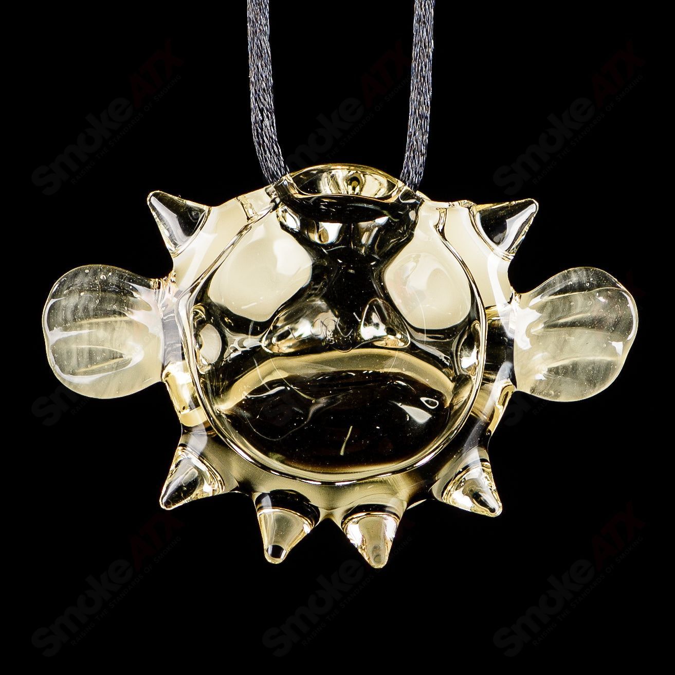 #1 Puffer Pendant Chadd Lacy Glass - Smoke ATX