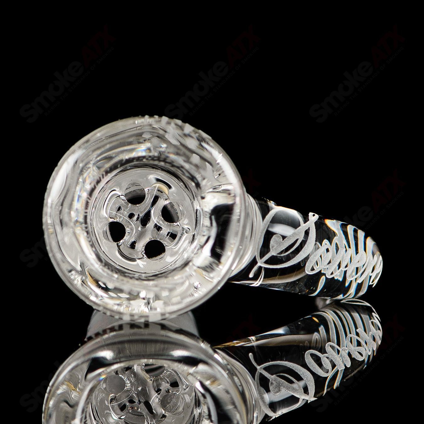 18mm Clear Patterned Slide Sovereignty - Smoke ATX