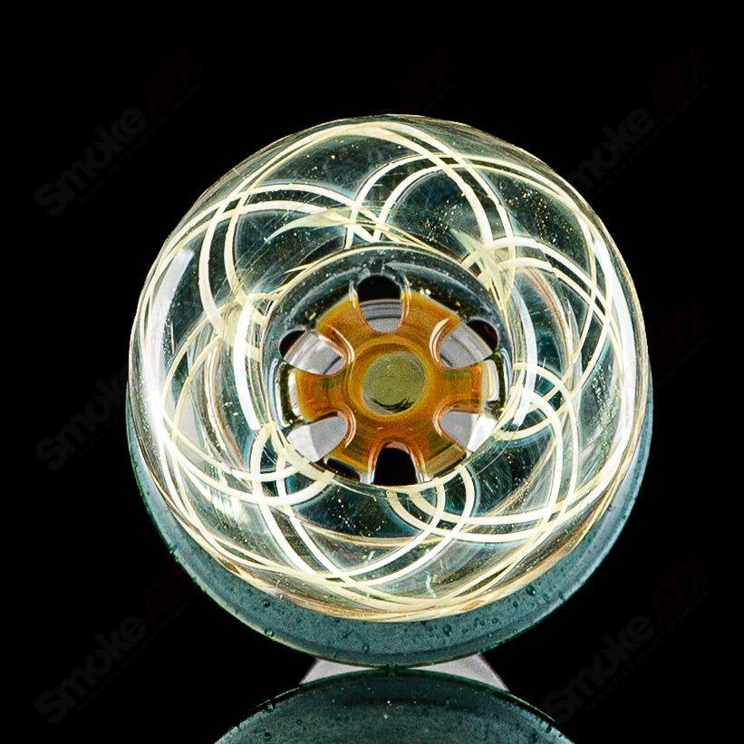 #3 19mm UV Color Elements Multi Hole Bowl Mobius - Smoke ATX