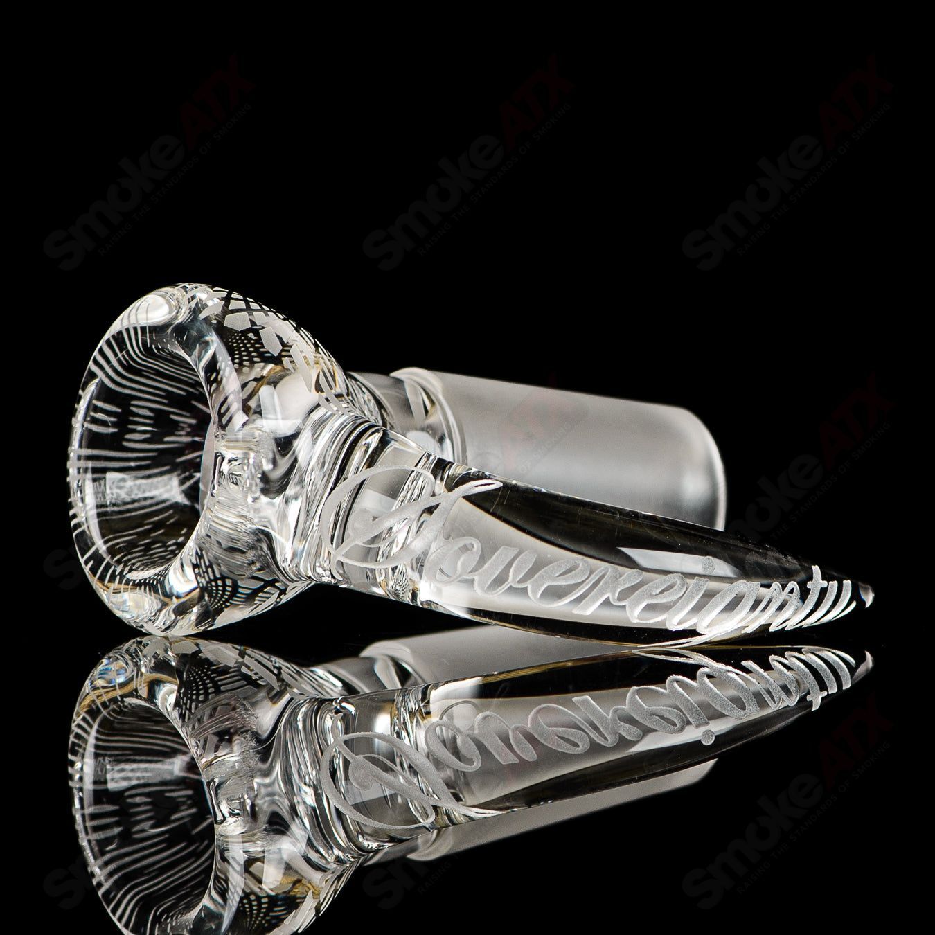 18mm Clear Patterned Slide Sovereignty - Smoke ATX