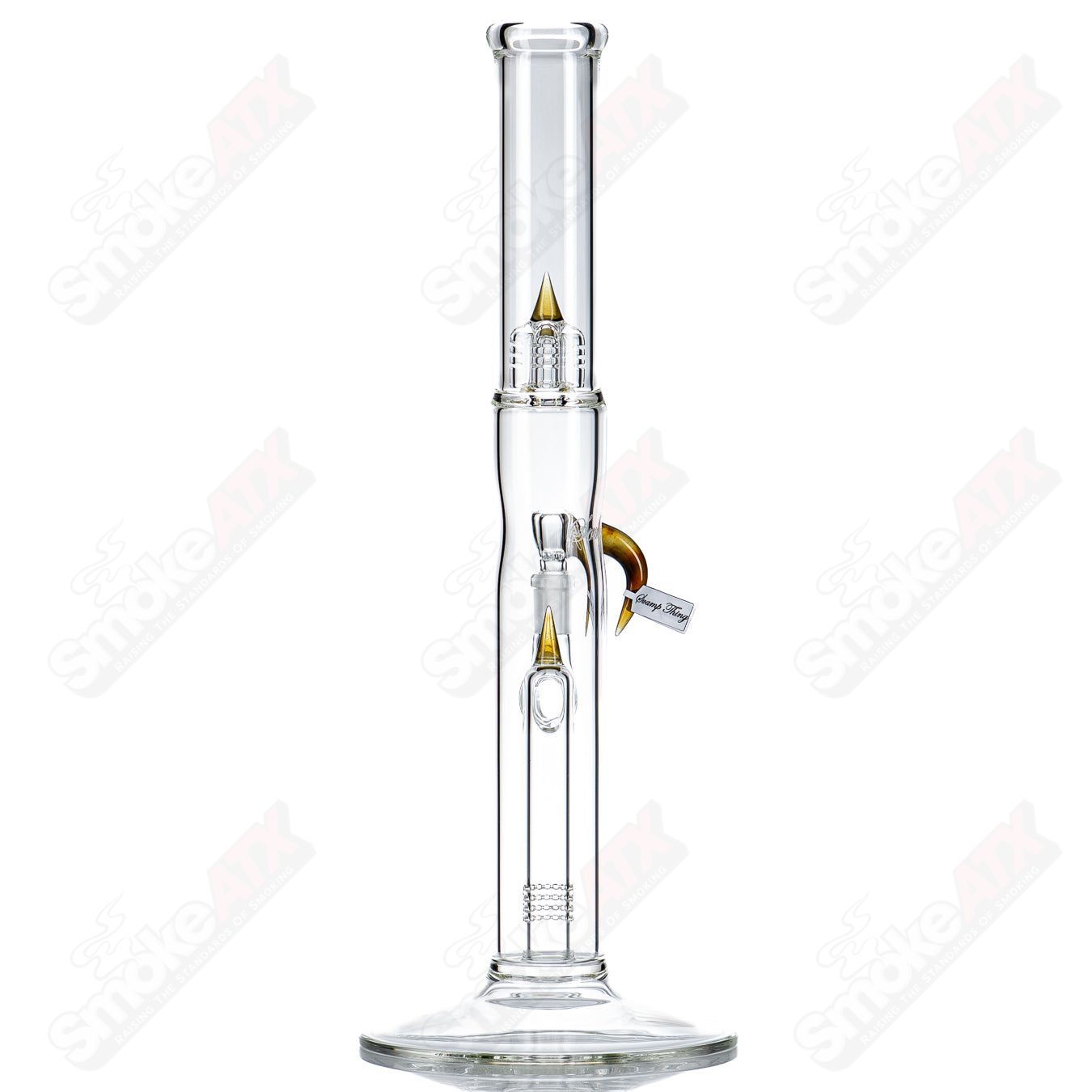 Bishop Fixed 180 w/ Minor Accent & body reduction Sovereignty Glass - Smoke ATX 