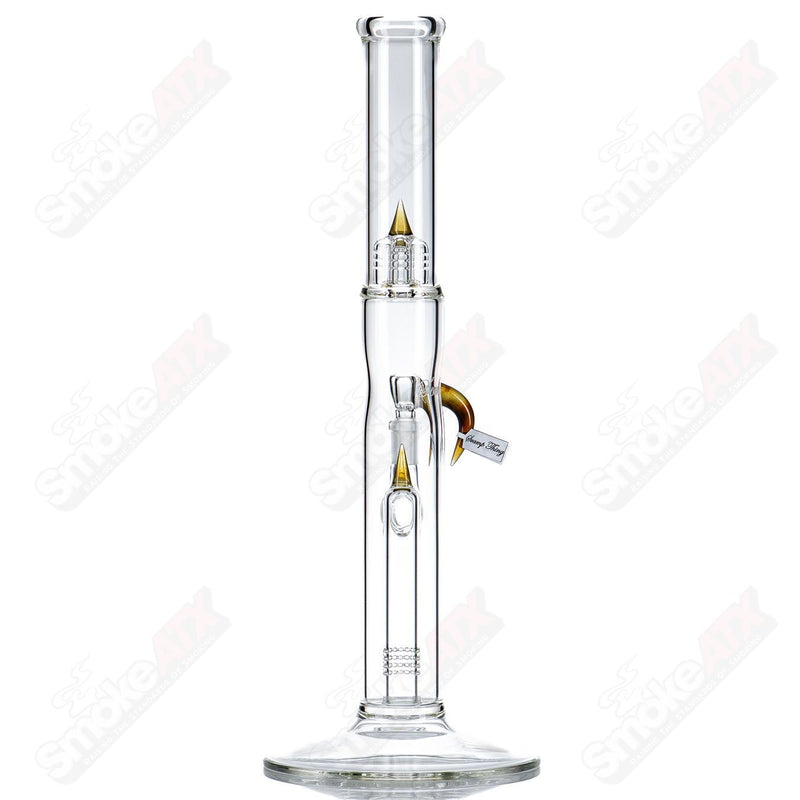 Bishop Fixed 180 w/ Minor Accent & body reduction Sovereignty Glass - Smoke ATX 