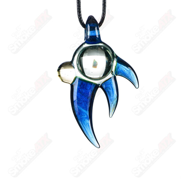 #4 Amulet Pendant Dosh Glass - Smoke ATX