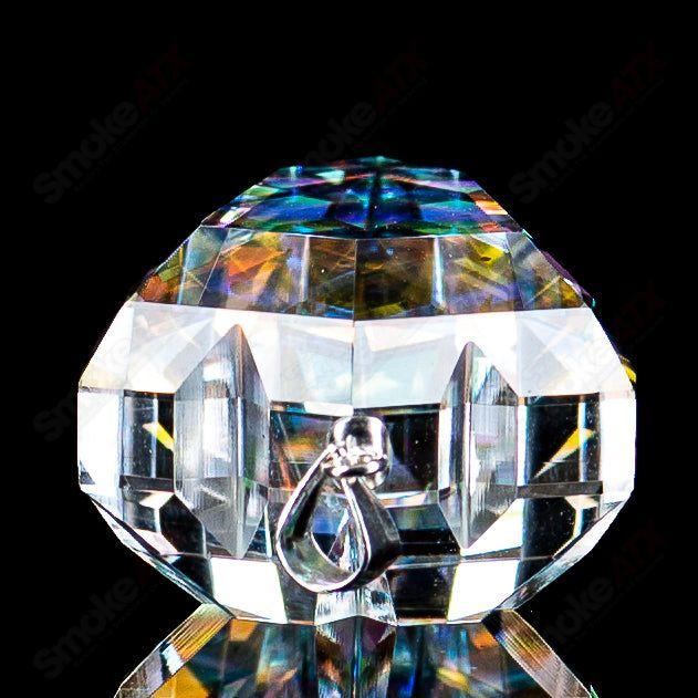 Dichro Arrow Head Faceted Pendant by Fatal Facets