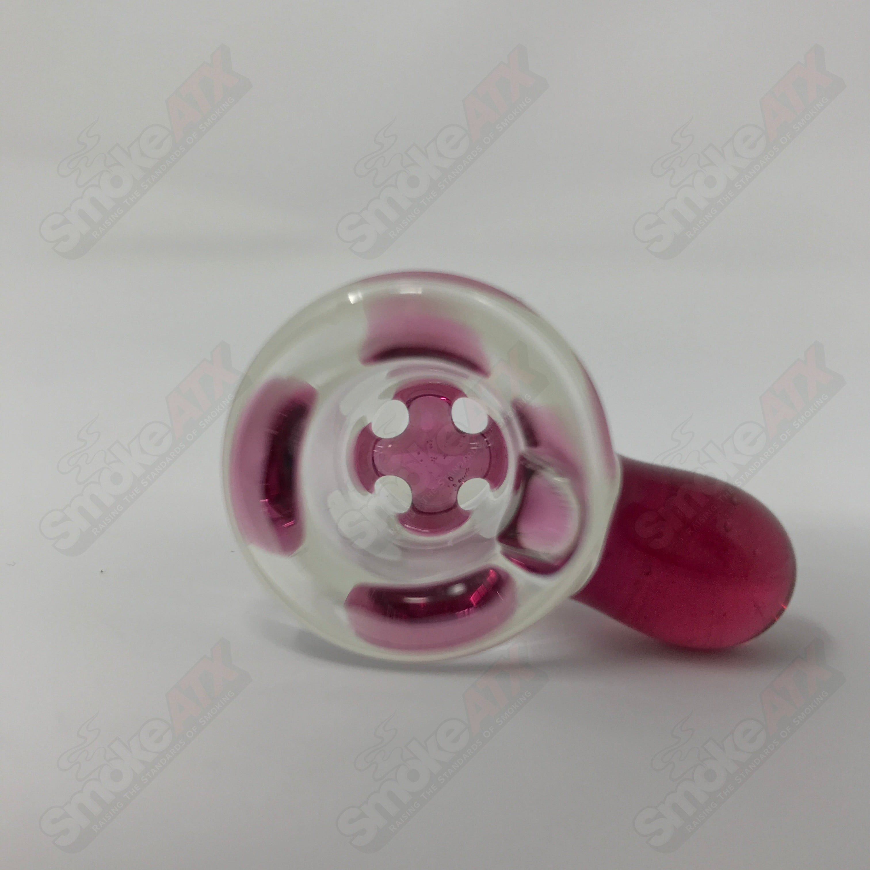 Black T Glass 18mm Partial Accent Slide #4 - Smoke ATX 