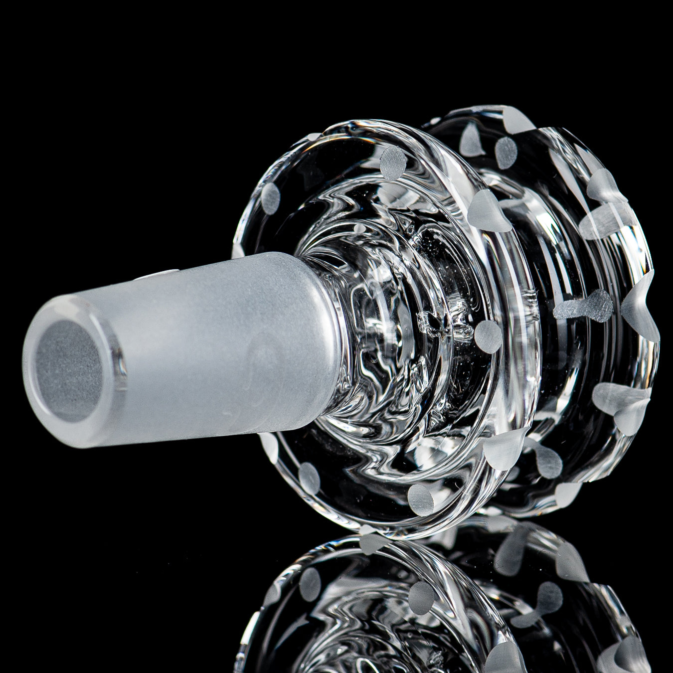 Coldwork 14mm Clear Multi Hole V2 Bowl Mobius - Smoke ATX 