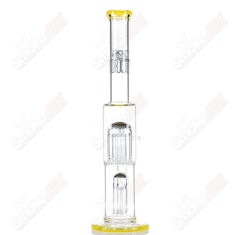 #3 18mm 7/13 Arm Perc w Worked Sections Toro Glass