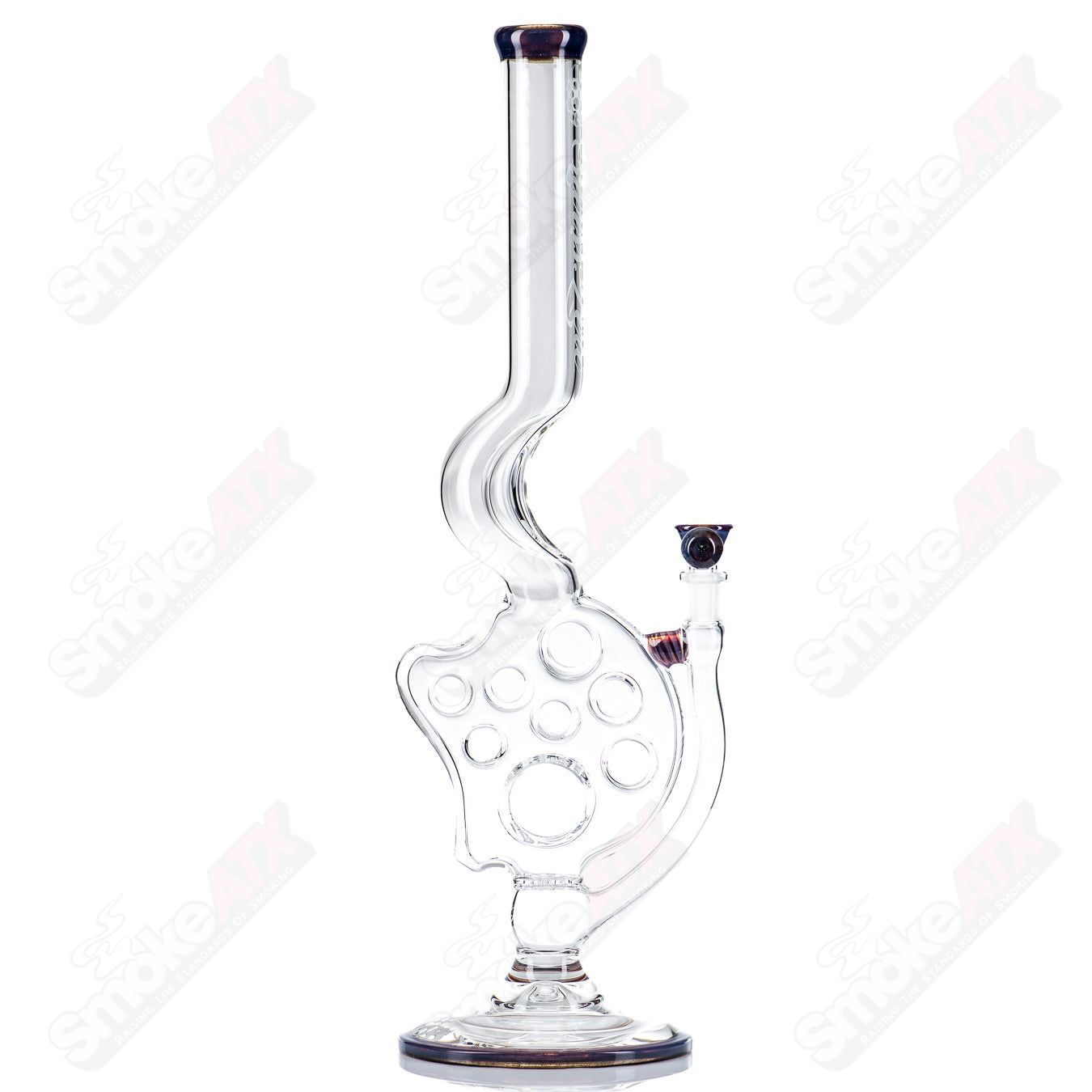 Full-Size Side Feeder in Neo Opal over Bronze Pearl by Swiss Perc - Smoke ATX 