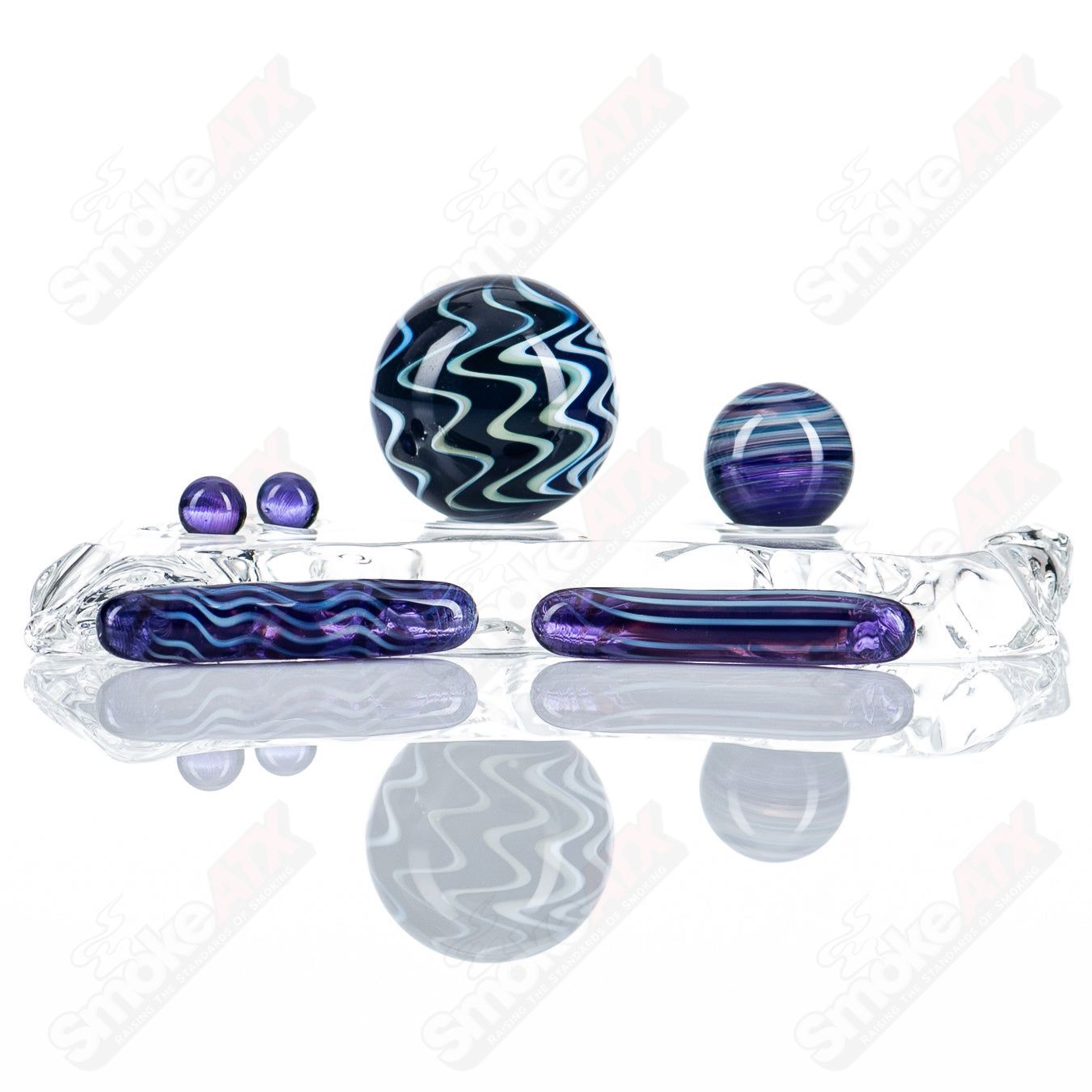 Empire XL Slurper Set Indo Glass - Smoke ATX