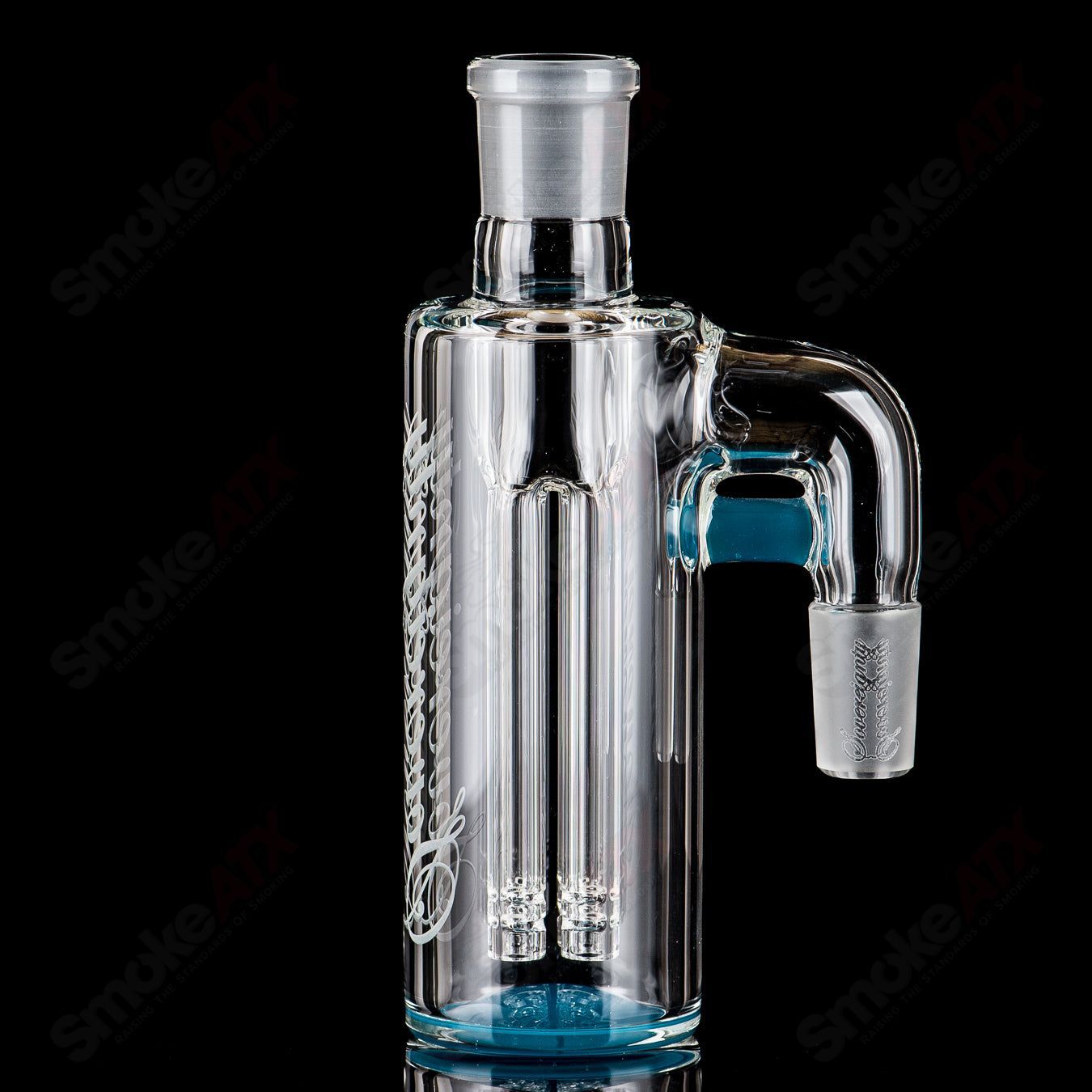 #1 4-Arm Color Accent Ash Catcher Sovereignty - Smoke ATX