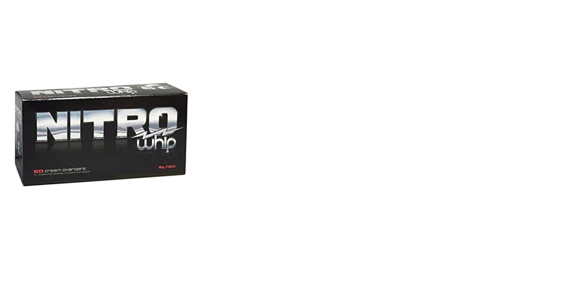 50pk Nitro Whip Cream Chargers - Smoke ATX 