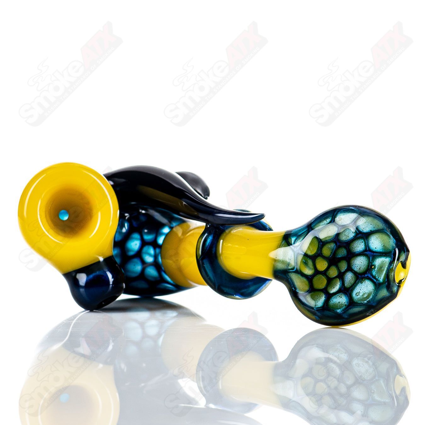 Yellow and Blue Honeycomb Sherlock Dellene Peralta - Smoke ATX 