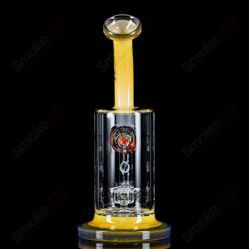 #1 14mm Jetperc Full Color Foot/Moothpiece by Toro Glass