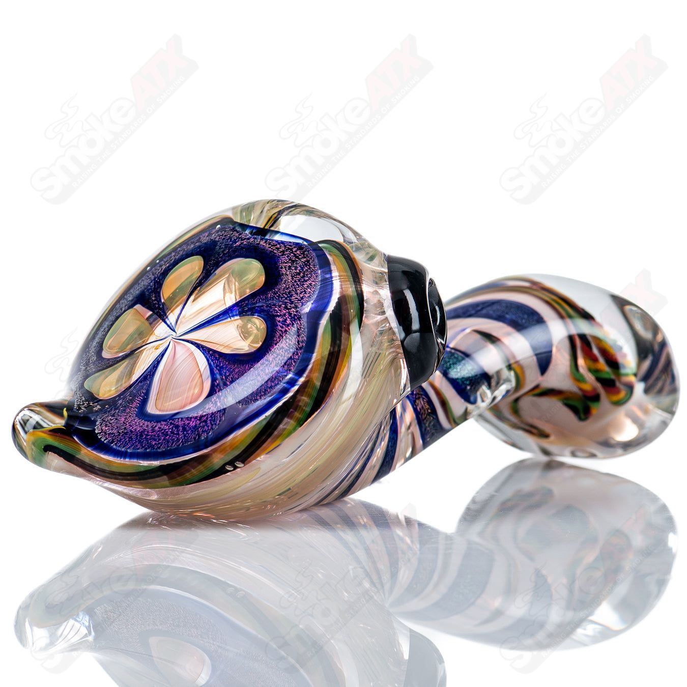 #3 Dichro Flower Sherlock Talent Glass - Smoke ATX 