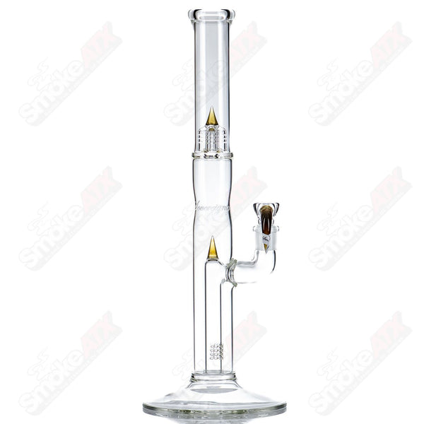 Bishop Fixed 180 w/ Minor Accent & body reduction Sovereignty Glass - Smoke ATX 