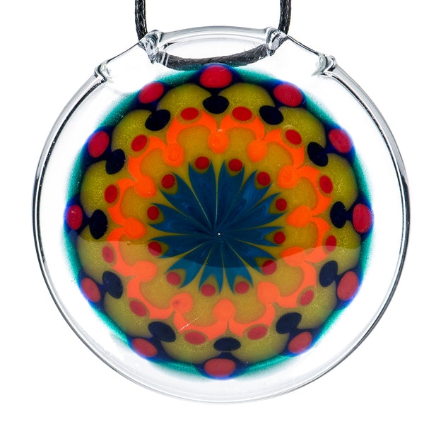 #2 Dotstack Pendant (Signed 2015) by Tyme Glass